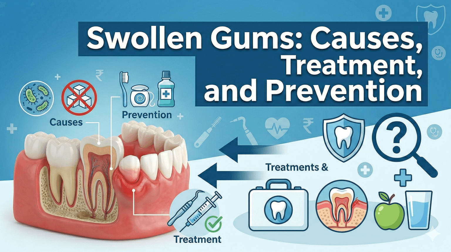 Swollen Gums: Causes, Treatment, and Prevention